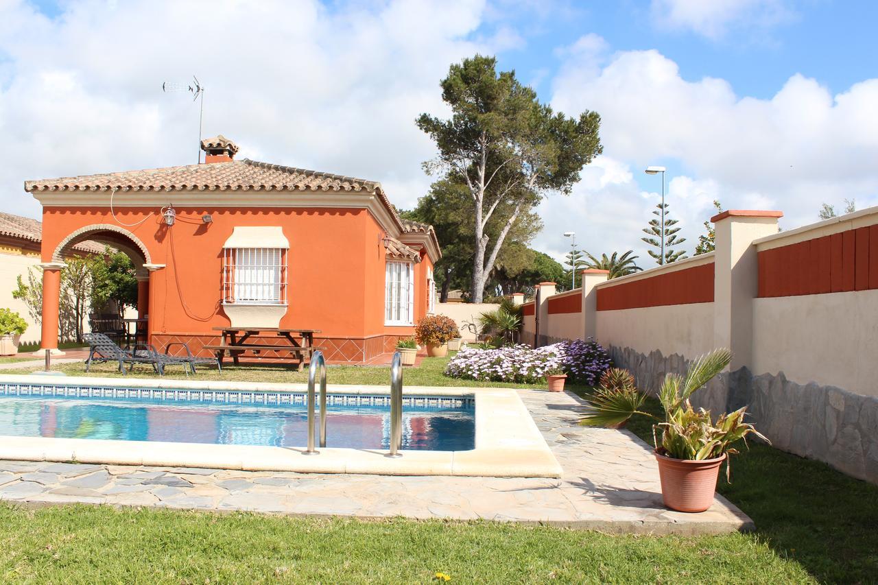 Chalet Marisma Con Piscina Privada Villa Chiclana de la Frontera Exterior foto